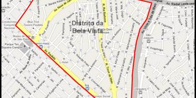 Bela Vista, São Paulo haritası