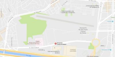 Campo de Marte airport haritası