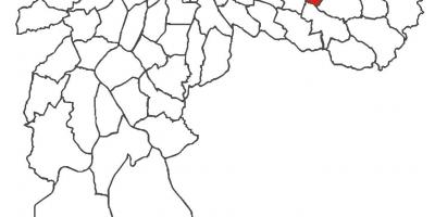 Cidade Líder bölge haritası