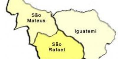 São Mateus alt harita-Valilik