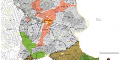Toprağın Guaianases São Paulo haritası - İşgal