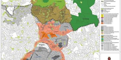 Toprağın Casa Verde São Paulo haritası - İşgal