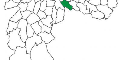 Vila Prudente bölge haritası