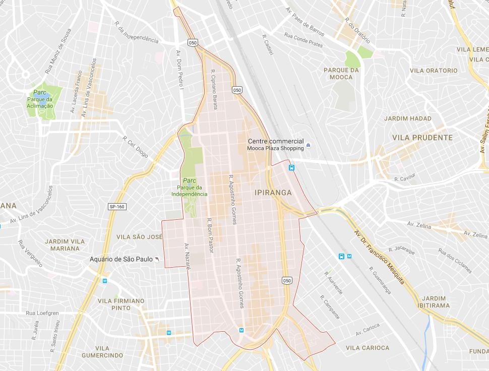 İpiranga São Paulo haritası