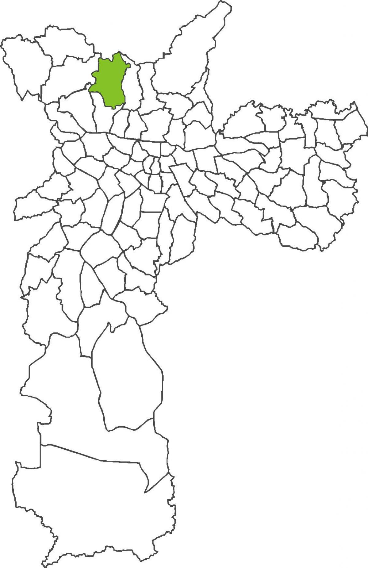 Brasilândia bölge haritası