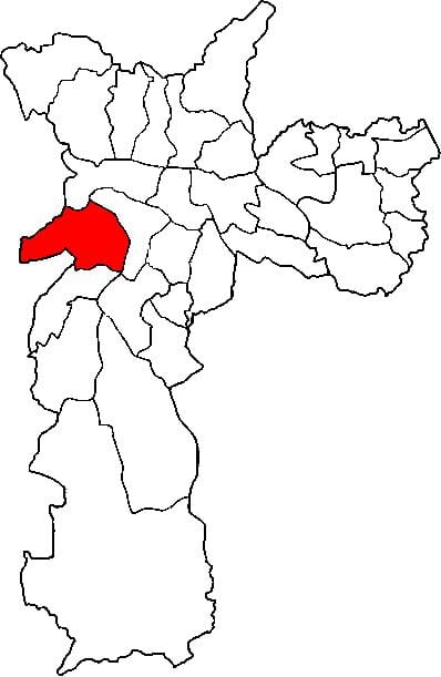 Butantã alt harita-vilayetin São Paulo