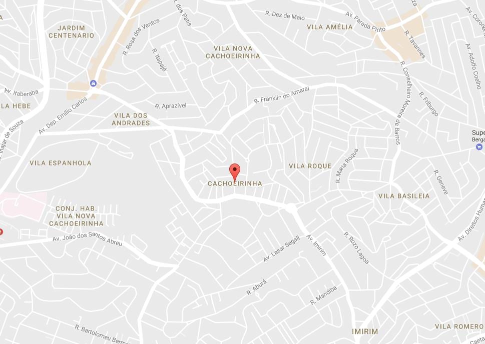 Cachoeirinha São Paulo haritası