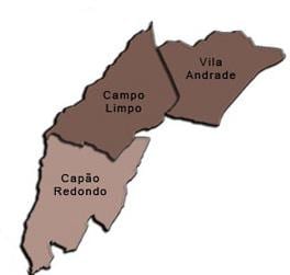 Campo Limpo alt harita-Valilik