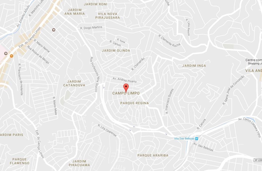 Campo Limpo São Paulo haritası