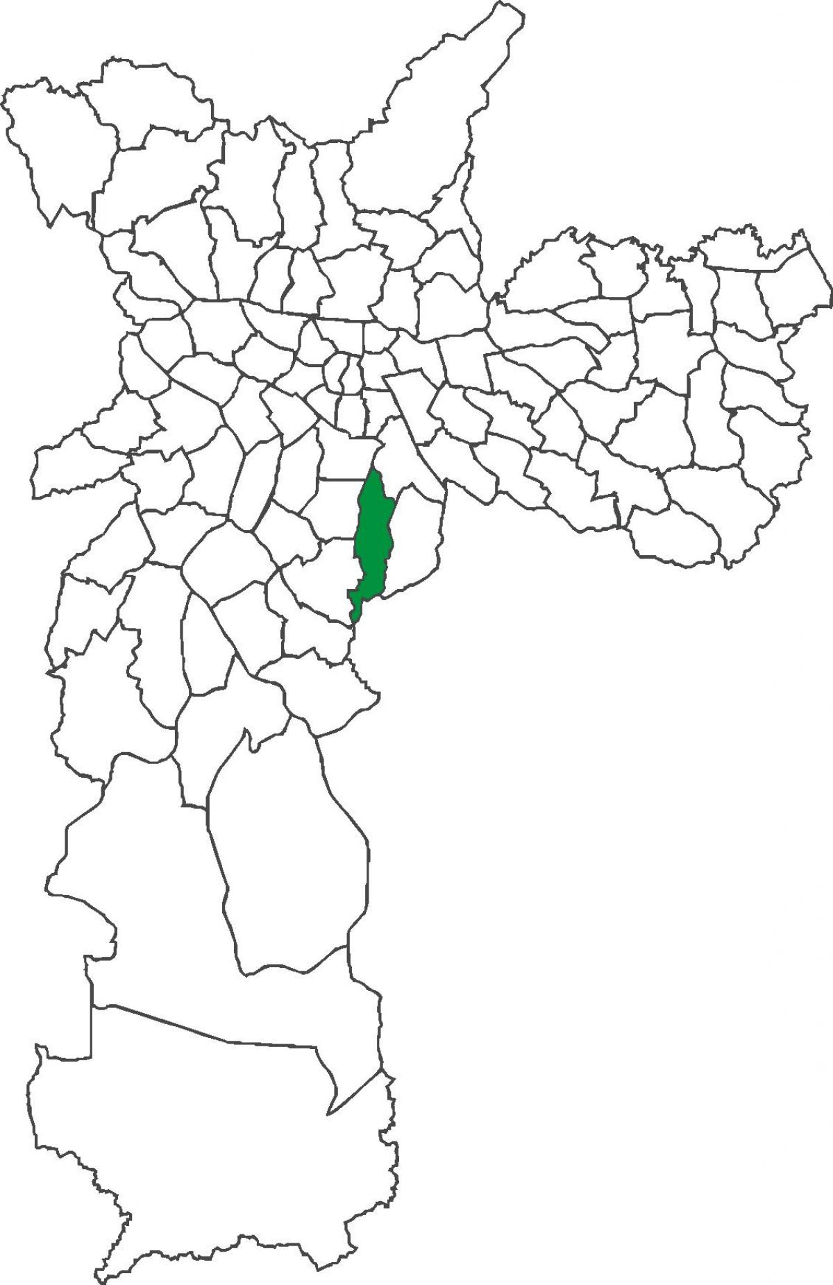 Cursino bölge haritası