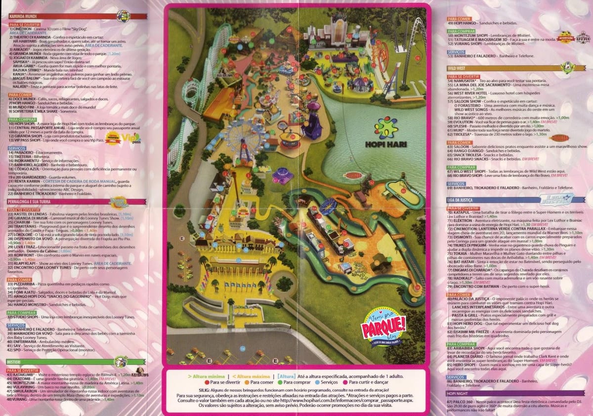 Hopi Hari haritası