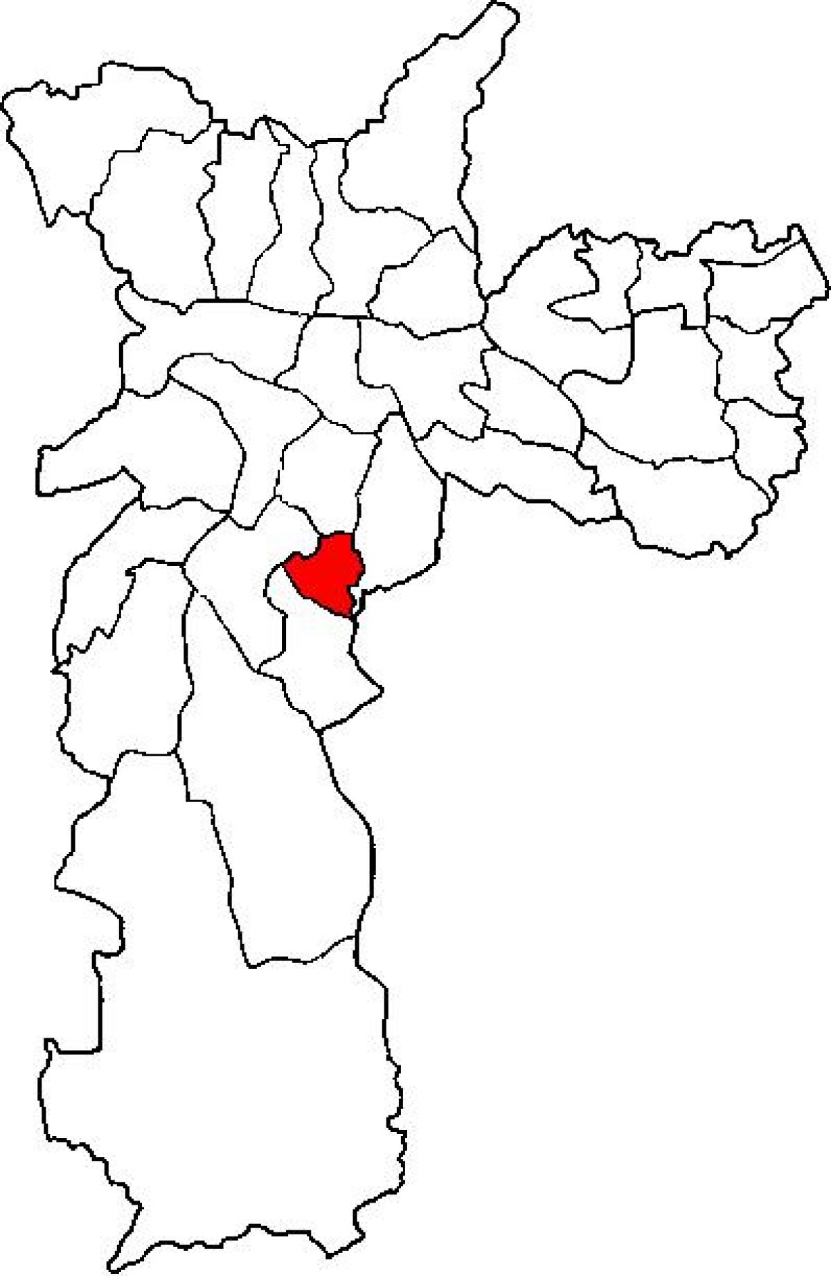 Jabaquara alt harita-vilayetin São Paulo