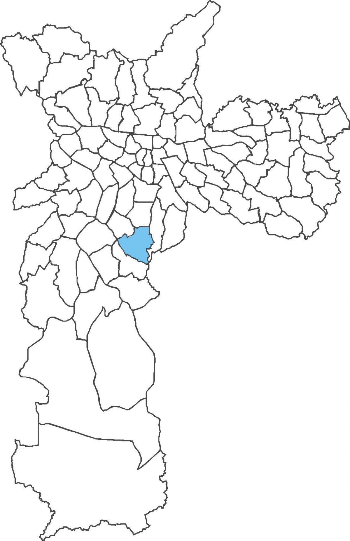 Jabaquara bölge haritası