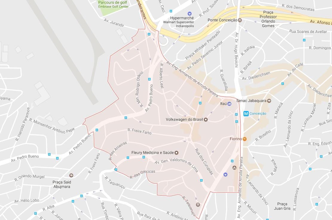 Jabaquara São Paulo haritası