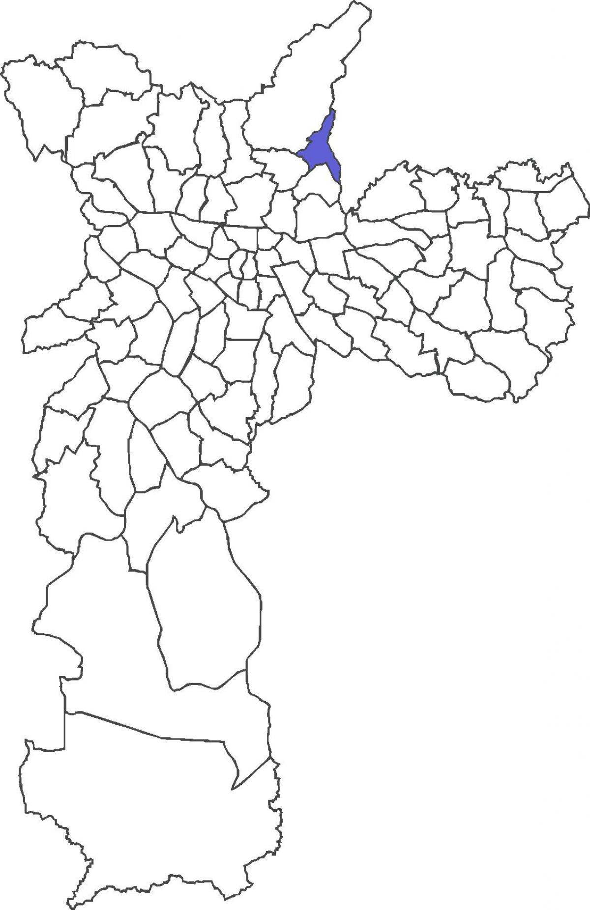 Jaçanã bölge haritası