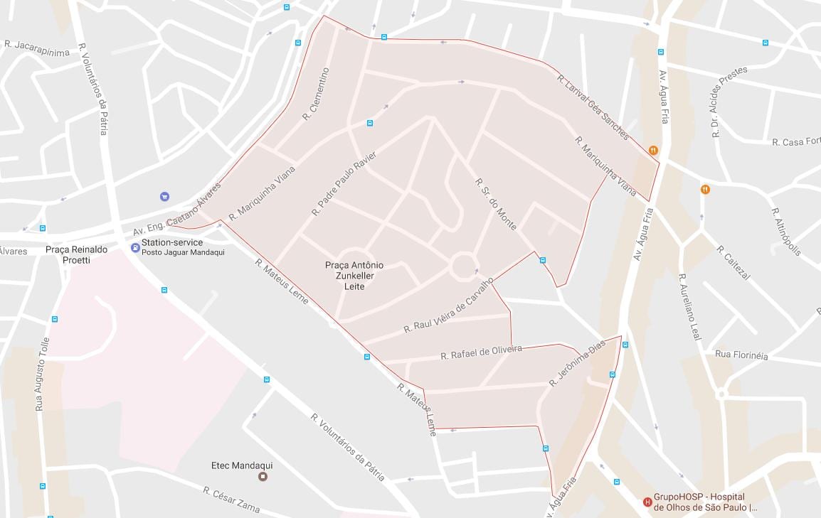 Mandaqui São Paulo haritası