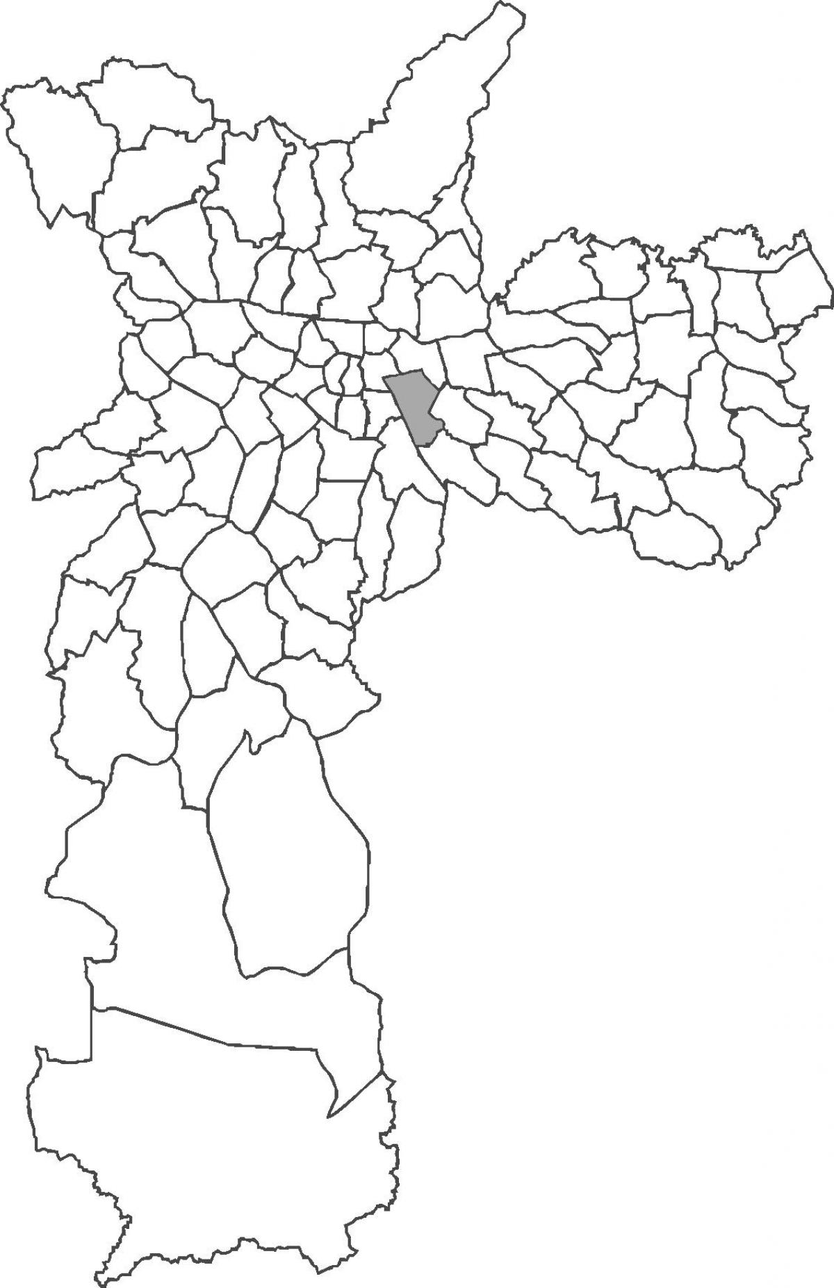 Mooca bölge haritası