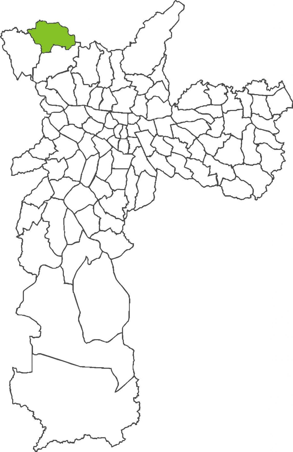 Perus bölge haritası