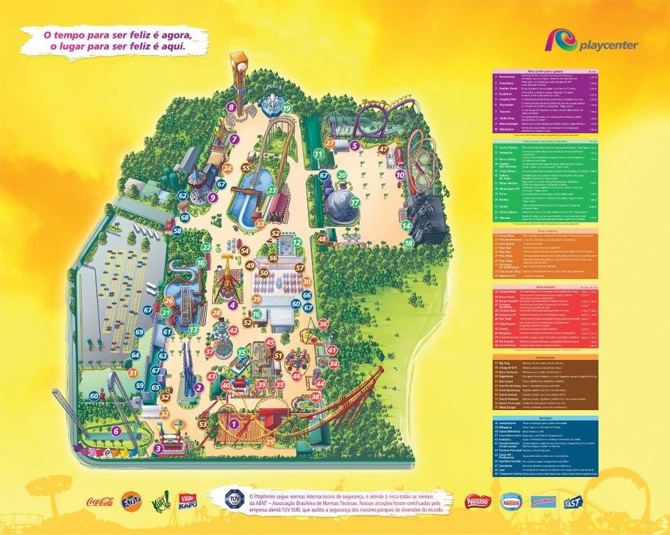 PlayCenter São Paulo haritası