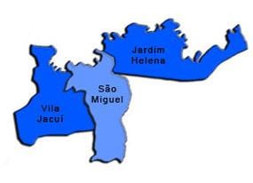 São Miguel Paulista sub haritası-Valilik
