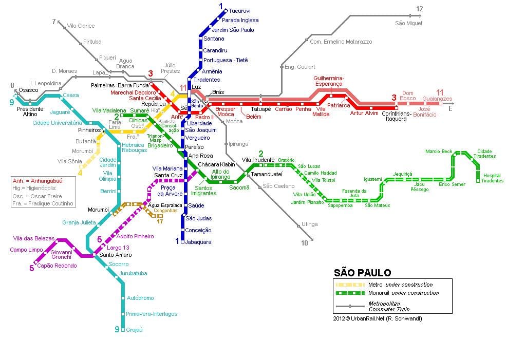 São Paulo Monoray göster