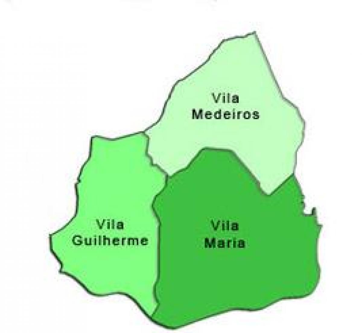 Vila Maria sub haritası-Valilik