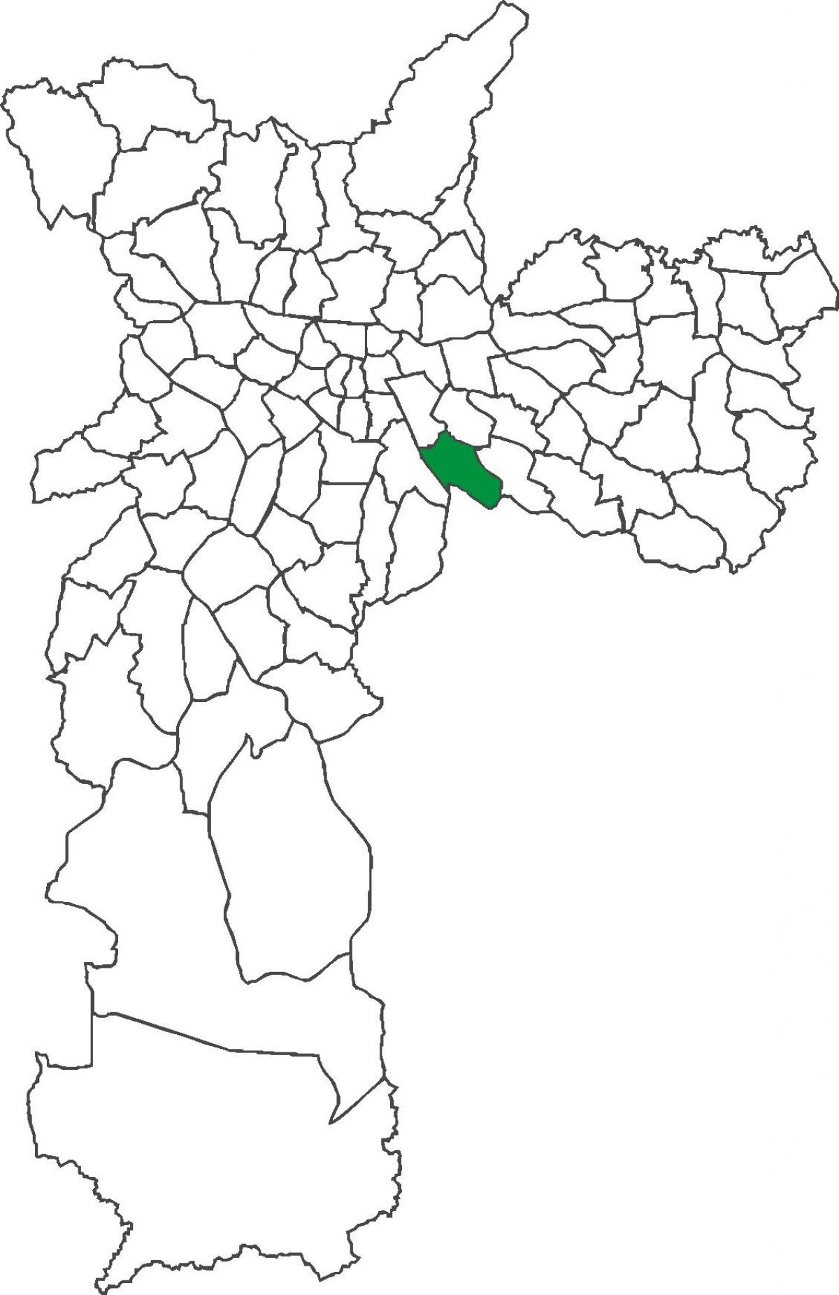 Vila Prudente bölge haritası