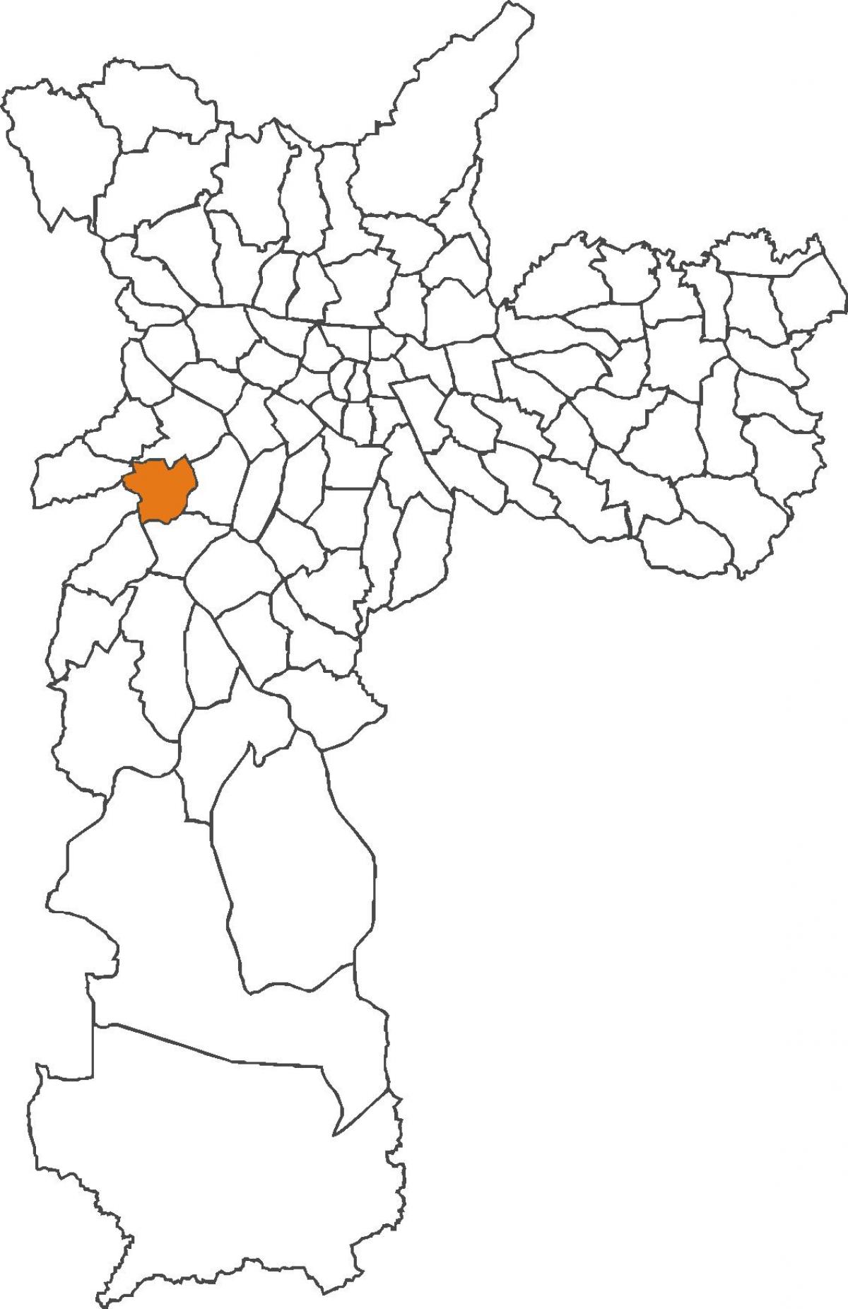 Vila Sônia bölge haritası