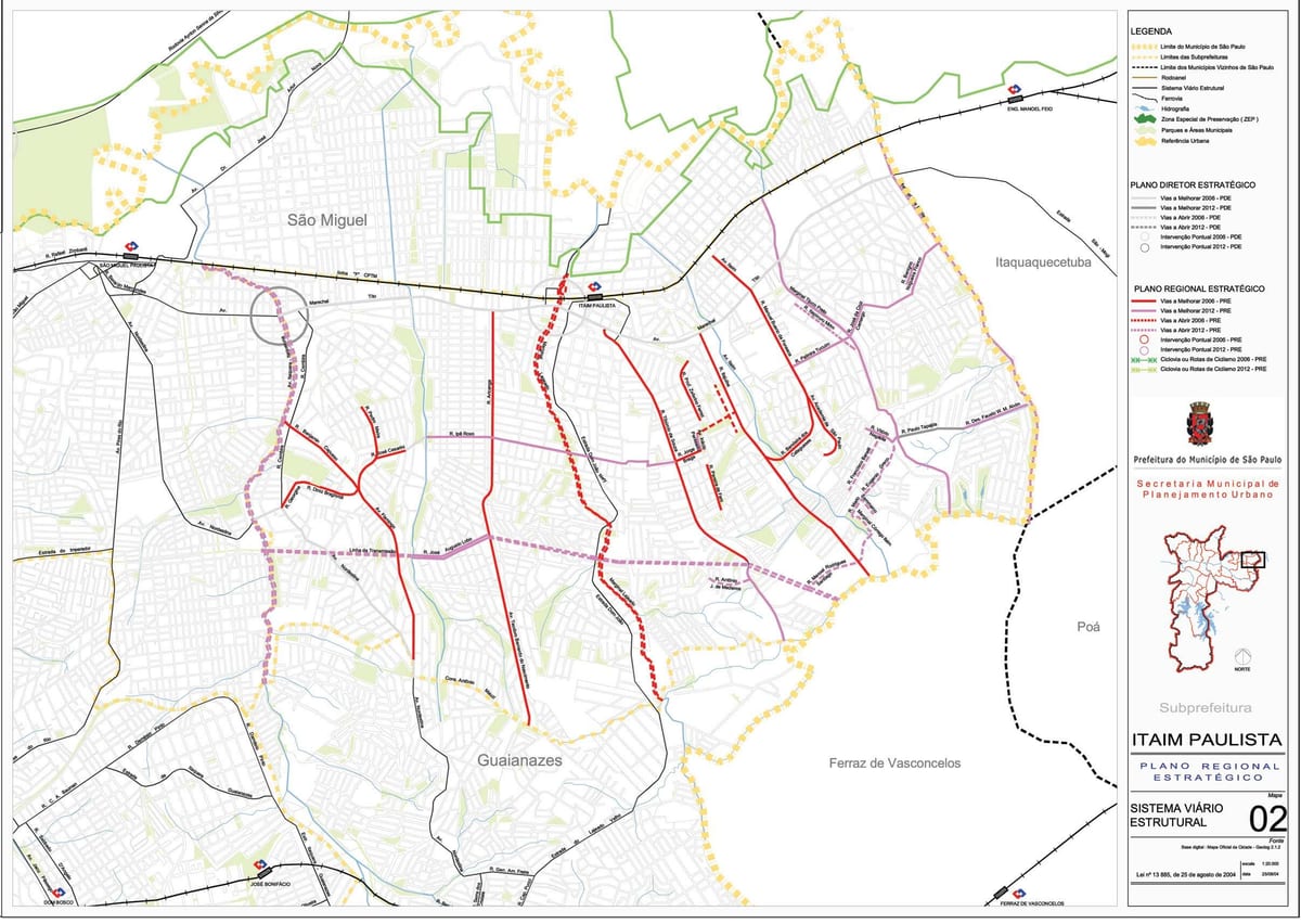 Yollar Olanakları Müzesi haritası - Vila Curuçá São Paulo - 