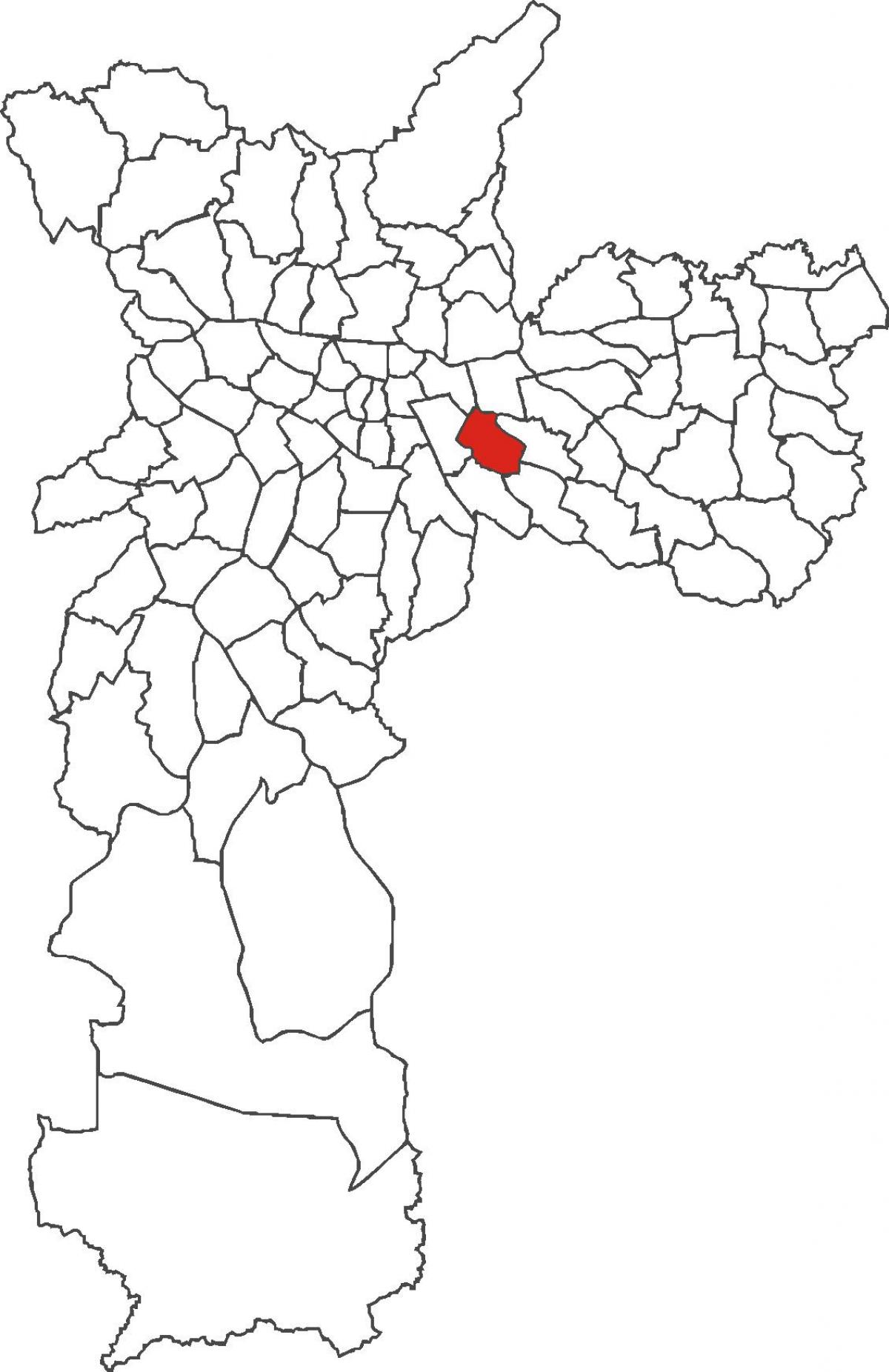Água'da Rasa bölge haritası