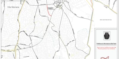 Ipiranga harita São Paulo - Yollar