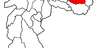 İtaquera alt harita-vilayetin São Paulo