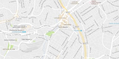 İtaquera São Paulo haritası
