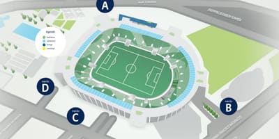 4 Allianz Parque haritası Düzey
