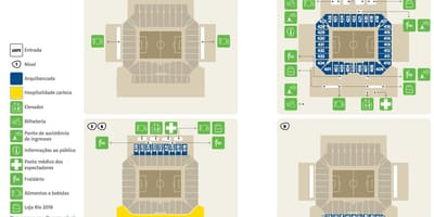 Arena Corinthians haritası