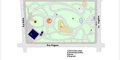 Buenos Aires haritası São Paulo park