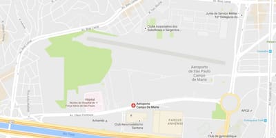 Campo de Marte airport haritası