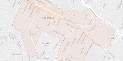 Carrão São Paulo haritası