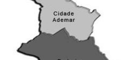 Cidade Ademar alt harita-Valilik