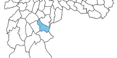 Cidade Ademar bölge haritası