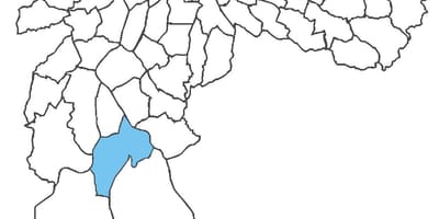 Cidade Dutra bölge haritası