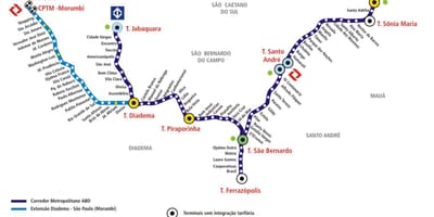 Corredor haritası Bernabeu ABD
