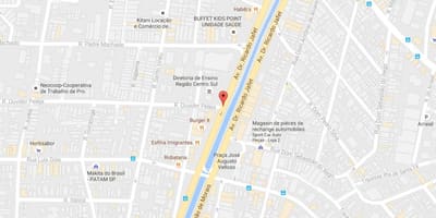 Cursino São Paulo haritası