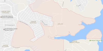 Grajaú São Paulo haritası