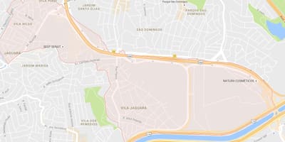 Jaguara São Paulo haritası