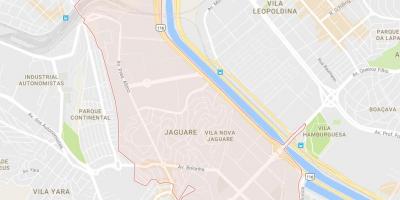 Jaguaré São Paulo haritası