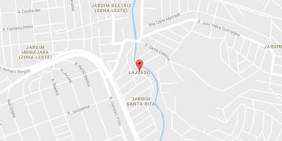 Lajeado São Paulo haritası