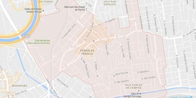 Penha São Paulo haritası