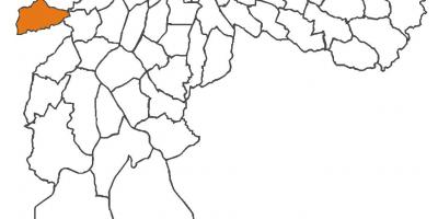 Raposo Tavares bölge haritası