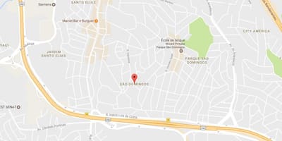 São Domingos São Paulo haritası